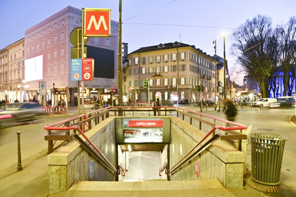 Metronetwerk Milaan openbaar vervoer
